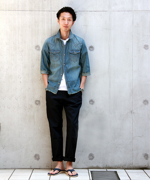 BEAMS（ビームス）の「○O.C/L CHINO EASY（チノパンツ・メンズ・ベージュ/オリーブ/ネイビー・SMALL/MEDIUM/LARGE）」の6枚目の写真