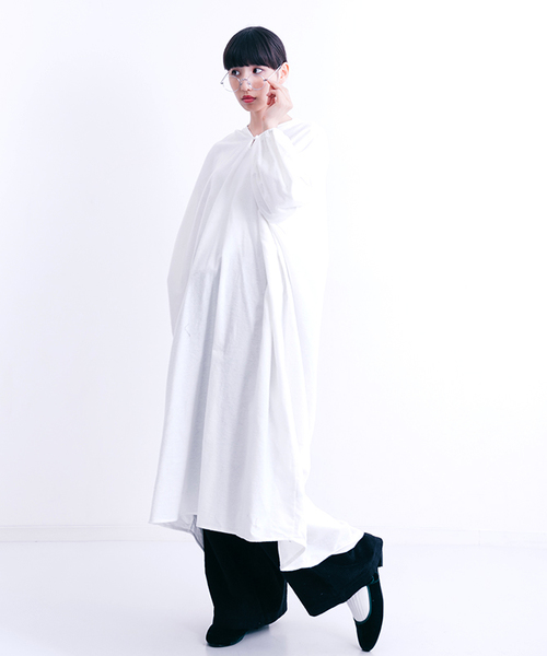 MERLOT(メルロー)の「コットンネルスキッパーシャツワンピース1196(シャツワンピース・レディース・ブラック/グリーン/ワイン/オフホワイト/キャメル・FREE)」の18枚目の写真
