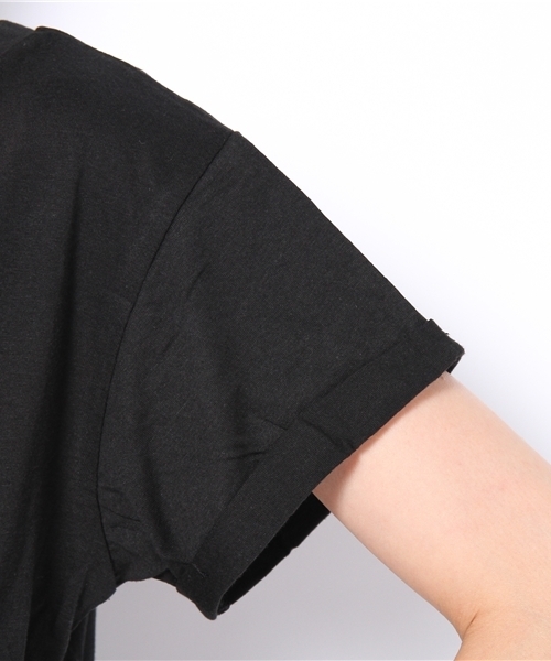 LB-03（エルビー・ゼロスリー）の「MLB keys　BIG Ｔシャツ（Tシャツ/カットソー・レディース・ブラック系/ホワイト系・FREE）」の6枚目の写真