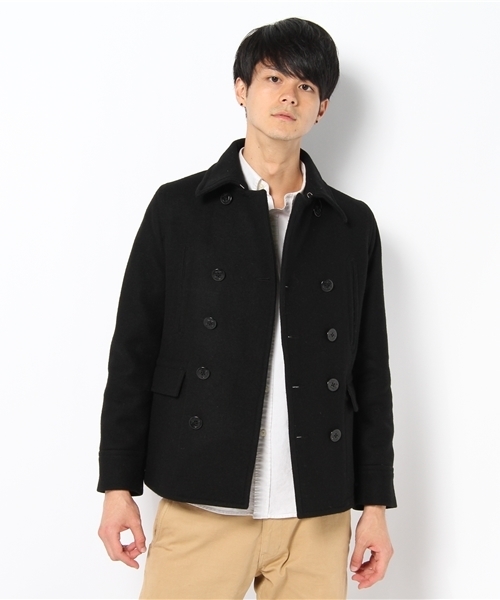 And A（アンドエー）の「メルトンショートPコート（ピーコート）」 - WEAR