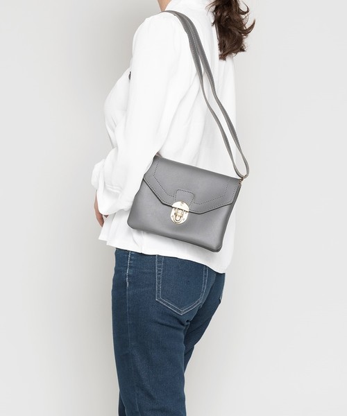 Plain Clothing プレーンクロージング の カジュアルミニ2wayショルダーバッグ サコッシュバッグ ショルダーバッグ Wear