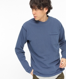 製品染めUSAコットンロングスリーブTシャツ / LAKOLE