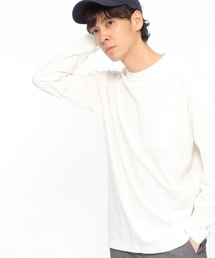 LAKOLE | 製品染めUSAコットンロングスリーブTシャツ / LAKOLE(Tシャツ/カットソー)