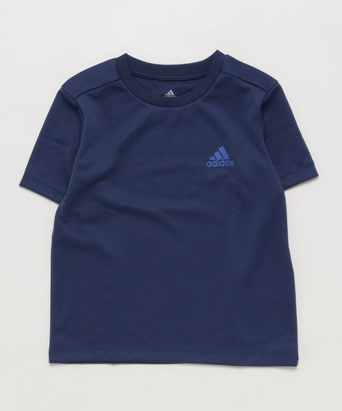 adidas（アディダス）の「アディダス 半袖機能Tシャツ BTRN ワンポイントロゴＴシャツ CX3889（Tシャツ/カットソー・キッズ・ブラック/ブルー/ネイビー/ホワイト・140cm/130cm/150cm/160cm/120cm）」の4枚目の写真