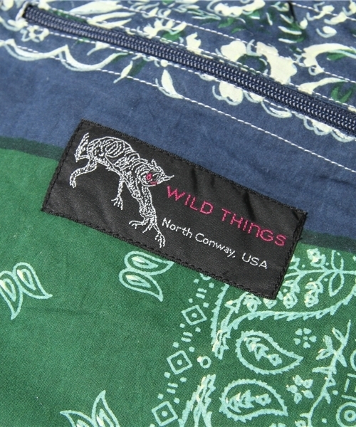 BEAMS BOY（ビームスボーイ）の「△WILD THINGS / バンダナプリント ショーツ（その他パンツ・レディース・グリーン・X-SMALL）」の9枚目の写真