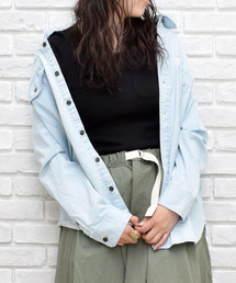 Born | Born Half Sleeve Rib T-shirts/ボーン ハーフ スリーブ リブ Tシャツ(Tシャツ/カットソー)