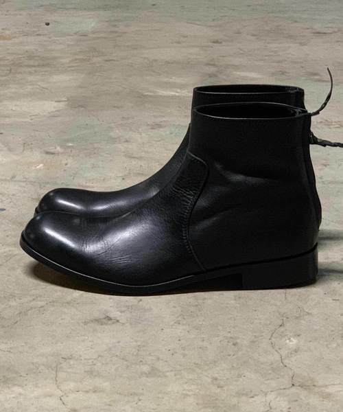 PADRONE（パドローネ）の「STUDIOUS限定 SHORT BACK ZIP BOOTS