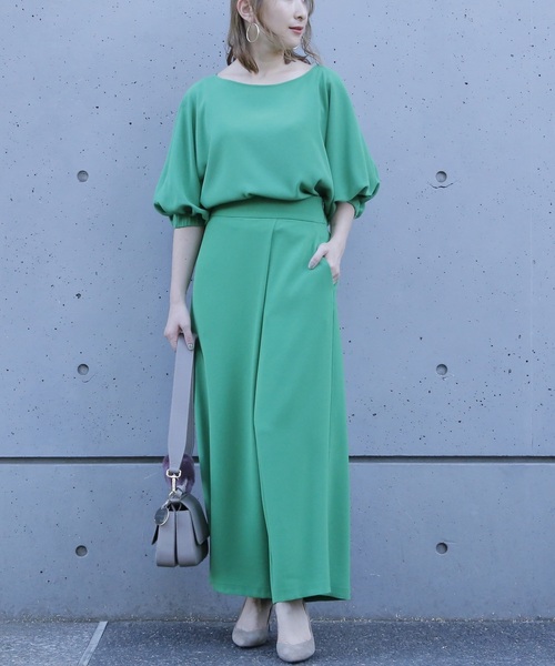 Liesse（リエス）の「まき風パンツ（その他パンツ・レディース・ネイビー/ゴールド/グリーン・M/S）」の13枚目の写真