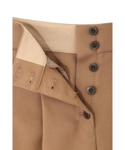 NATURAL BEAUTY BASIC(ナチュラルビューティーベーシック)の「【CanCam 11月号掲載】フロントボタンワイドパンツ(その他パンツ・レディース・グリーン/キャメル・SMALL/MEDIUM/LARGE/X-SMALL)」の8枚目の写真