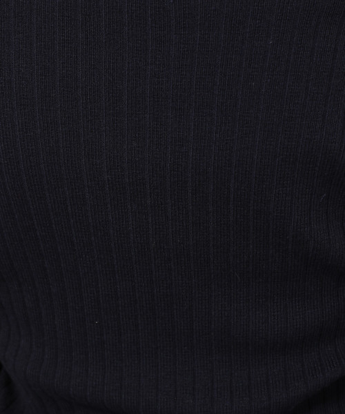 Andemiu（アンデミュウ）の「リブＩラインニットワンピース7分袖811853（ワンピース・レディース・グリーン/モカ/ネイビー・FREE）」の18枚目の写真