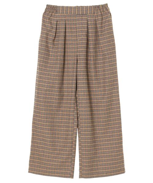 AMERICAN HOLIC（アメリカンホリック）の「・起毛タックワイドパンツ（その他パンツ・レディース・チャコールグレー/ブラック/ベージュ/キャメル/その他8/チェック/ブラック系その他3/ベージュ系その他4・M/L）」の14枚目の写真