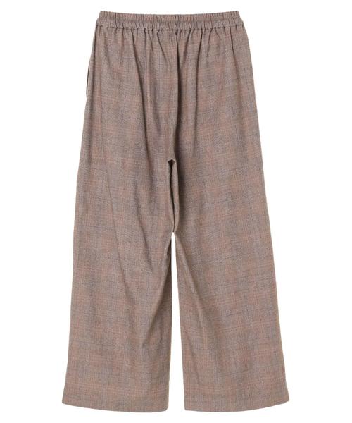 AMERICAN HOLIC（アメリカンホリック）の「・起毛タックワイドパンツ（その他パンツ・レディース・チャコールグレー/ブラック/ベージュ/キャメル/その他8/チェック/ブラック系その他3/ベージュ系その他4・M/L）」の17枚目の写真