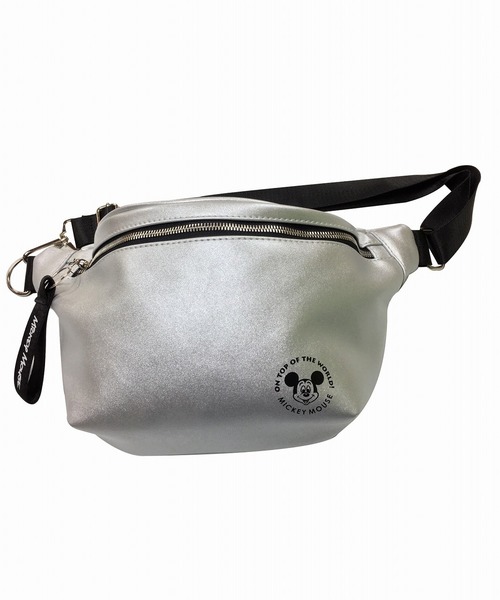 Disney（ディズニー）の「Disney（ディズニー）ヒップバッグ（ボディバッグ/ウエストポーチ・レディース・ブラック/シルバー/ホワイト・FREE）」の8枚目の写真