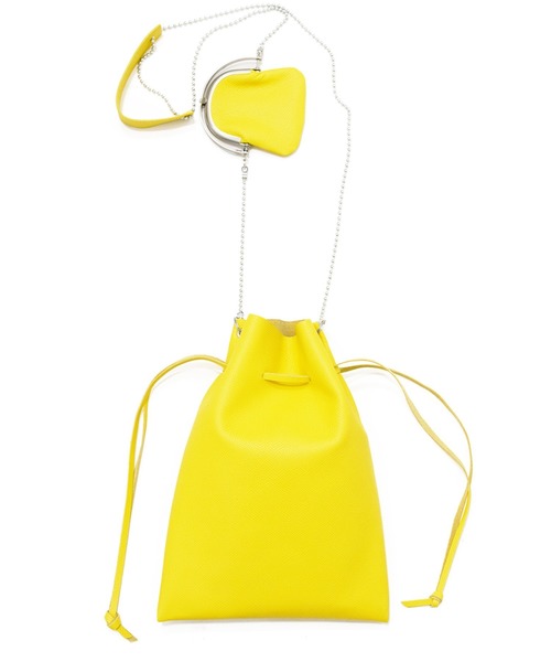 ED ROBERT JUDSON（エドロバートジャドソン）の「【ED ROBERT JUDSON】 FRAME PURSE WITH POUCH（ショルダーバッグ・メンズ・ブラック/ベージュ/イエロー/ブラウン/ダークブラウン/グリーン/ライトベージュ・FREE）」の7枚目の写真