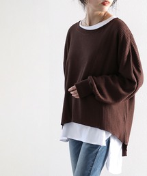 classicalelf | ワッフルサーマル プルオーバー（長袖）(Tシャツ/カットソー)