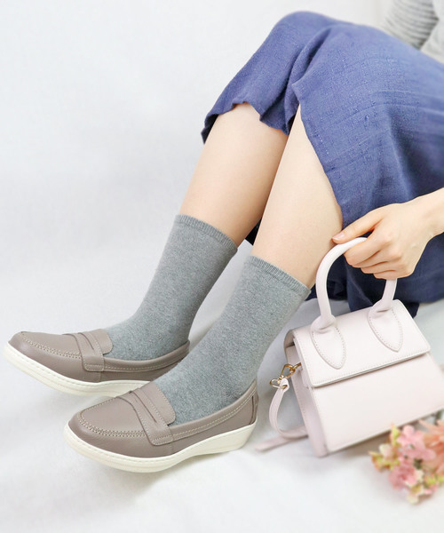 MODE KAORI(モードカオリ)の「プラットフォームローファー(ローファー・レディース・ブラック/グレー/ホワイト・23.5cm/24cm/24.5cm/23cm/22.5cm)」の17枚目の写真