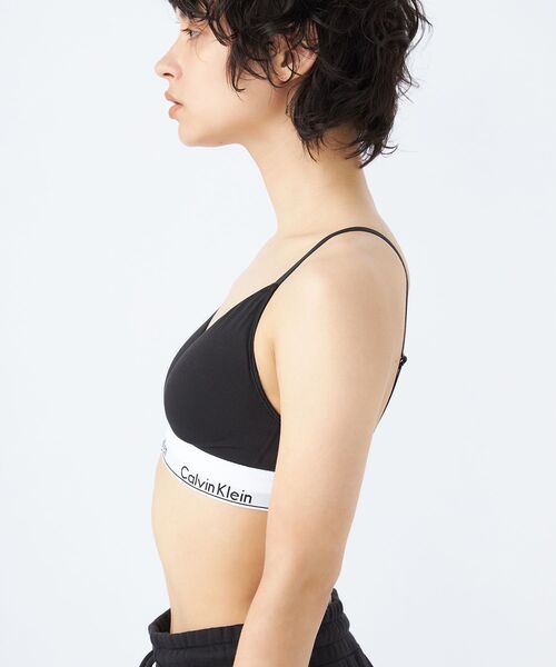 Icon Cotton ライトリーライントライアングル ブラ（ブラジャー