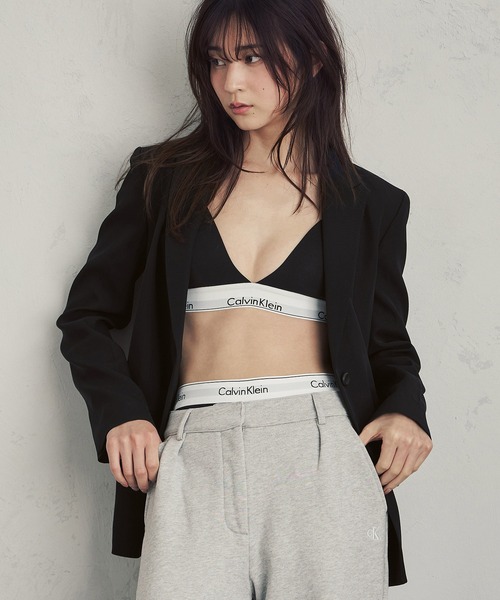 可愛い★  MODERN COTTON - トライアングル ブラ Amazon | [カルバン・クライン] UNDERWEAR MODERN COTTON