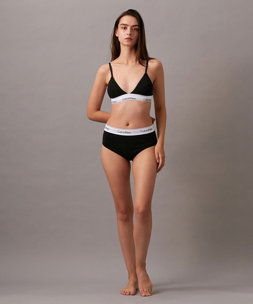 Calvin Klein Underwear(カルバンクラインアンダーウェア)の「Icon Cotton Modal ライトリーライントライアングル ブラ(ブラジャー・レディース・ホワイト/ブラック/グレー/ピンク/ブルー/ヘザーグレー/ブラック系・S/M/XS/L/XL)」の21枚目の写真