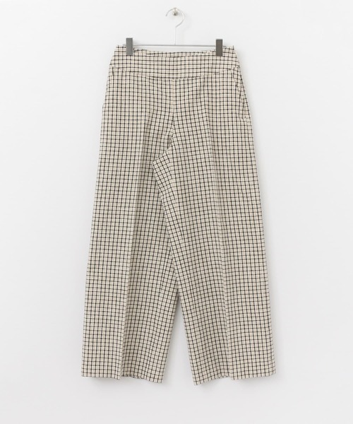 URBAN RESEARCH ROSSO WOMEN（アーバンリサーチ　ロッソ）の「チェックセンプレパンツ（その他パンツ・レディース・ベージュ系その他/ブルー系その他・38/36）」の9枚目の写真