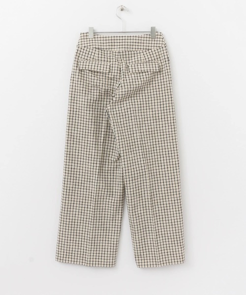 URBAN RESEARCH ROSSO WOMEN（アーバンリサーチ　ロッソ）の「チェックセンプレパンツ（その他パンツ・レディース・ベージュ系その他/ブルー系その他・38/36）」の5枚目の写真