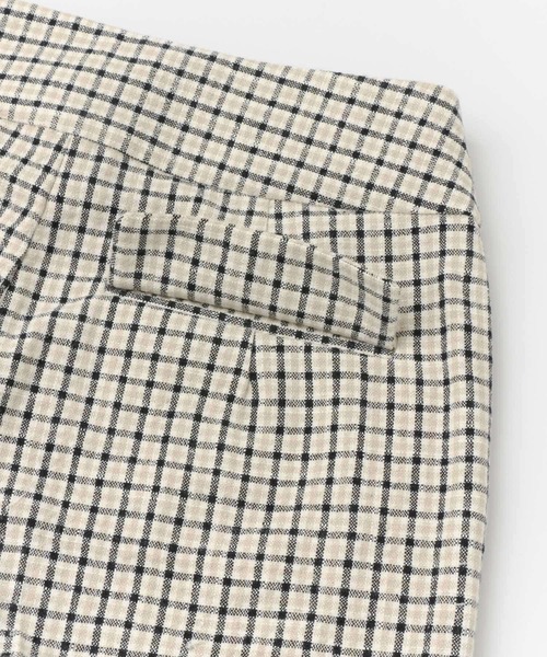 URBAN RESEARCH ROSSO WOMEN（アーバンリサーチ　ロッソ）の「チェックセンプレパンツ（その他パンツ・レディース・ベージュ系その他/ブルー系その他・38/36）」の4枚目の写真