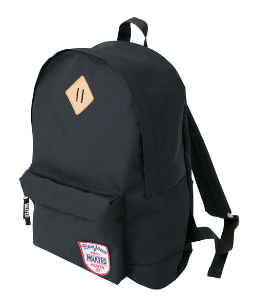 MILKFED.(ミルクフェド)の「BACK PACK "BONJOUR" (バックパック/リュック/無地)(バックパック/リュック・レディース・ブラック/ネイビー/ピンク・ONESIZE)」の2枚目の写真