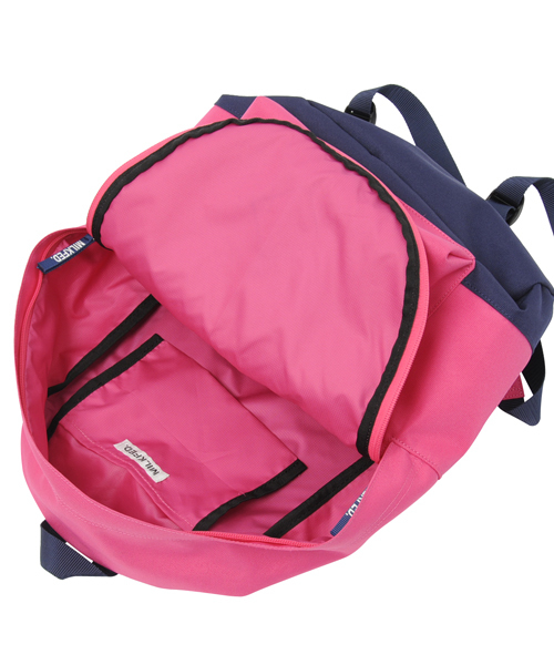 MILKFED.(ミルクフェド)の「BACK PACK "BONJOUR" (バックパック/リュック/無地)(バックパック/リュック・レディース・ブラック/ネイビー/ピンク・ONESIZE)」の12枚目の写真