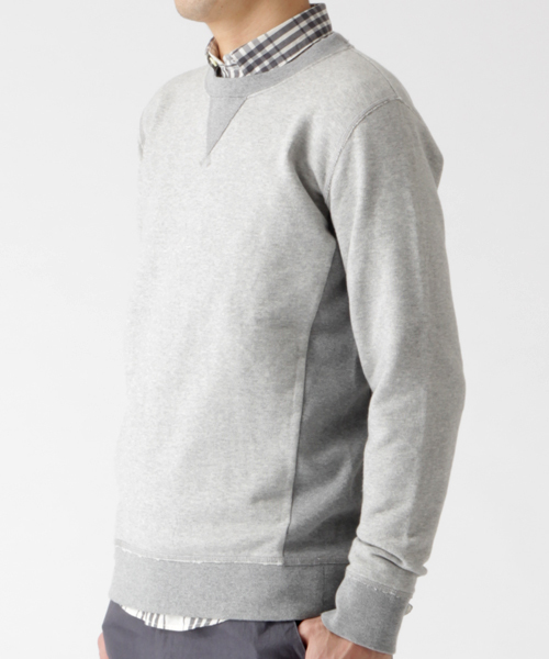 B:MING by BEAMS（ビーミングバイビームス）の「ビーミング by ビームス / スウェットクルー（スウェット・メンズ・オフホワイト/ライトグレー/ブラック・MEDIUM/X-LARGE/SMALL/LARGE）」の8枚目の写真