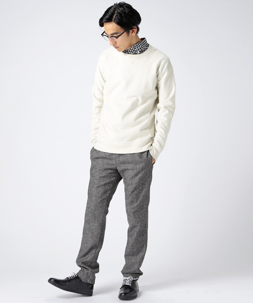 B:MING by BEAMS（ビーミングバイビームス）の「ビーミング by ビームス / スウェットクルー（スウェット・メンズ・オフホワイト/ライトグレー/ブラック・MEDIUM/X-LARGE/SMALL/LARGE）」の16枚目の写真