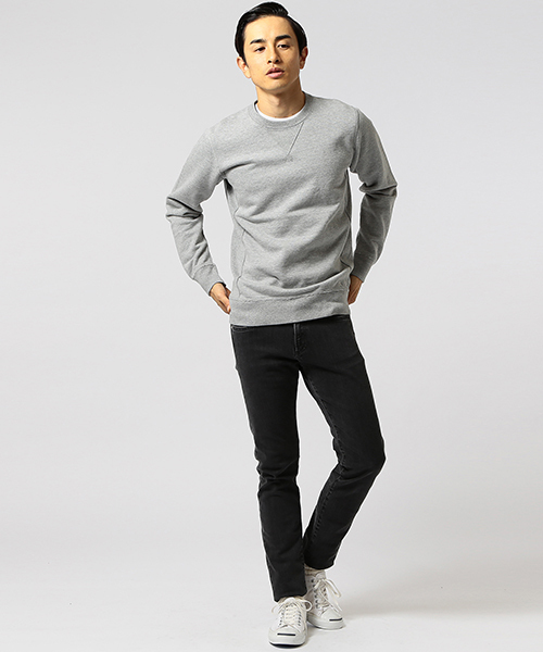 B:MING by BEAMS（ビーミングバイビームス）の「ビーミング by ビームス / スウェットクルー（スウェット・メンズ・オフホワイト/ライトグレー/ブラック・MEDIUM/X-LARGE/SMALL/LARGE）」の18枚目の写真