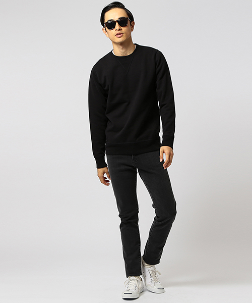 B:MING by BEAMS（ビーミングバイビームス）の「ビーミング by ビームス / スウェットクルー（スウェット・メンズ・オフホワイト/ライトグレー/ブラック・MEDIUM/X-LARGE/SMALL/LARGE）」の19枚目の写真