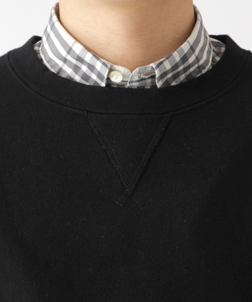 B:MING by BEAMS（ビーミングバイビームス）の「ビーミング by ビームス / スウェットクルー（スウェット・メンズ・オフホワイト/ライトグレー/ブラック・MEDIUM/X-LARGE/SMALL/LARGE）」の4枚目の写真