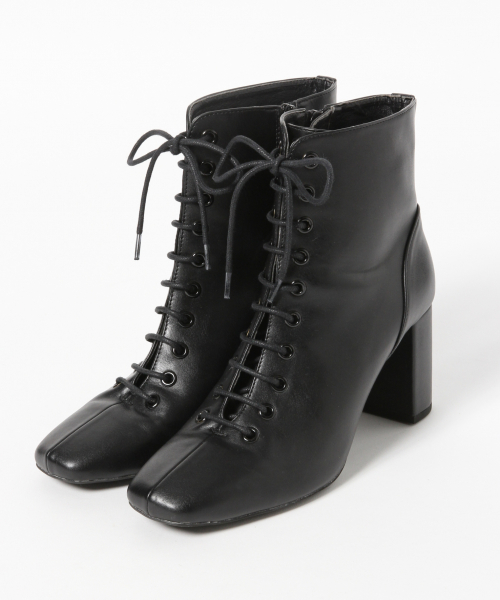 LOWRYS FARM(ローリーズファーム)の「レースUPヒールブーツ 851977(ブーツ・レディース・ブラック/ブラウン・MEDIUM/LARGE)」の11枚目の写真