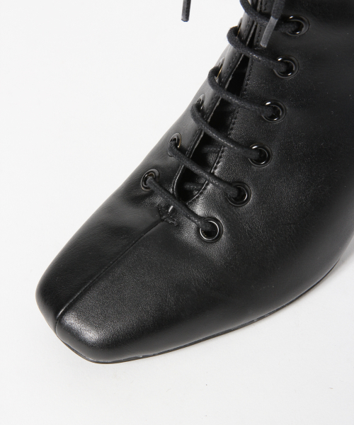 LOWRYS FARM(ローリーズファーム)の「レースUPヒールブーツ 851977(ブーツ・レディース・ブラック/ブラウン・MEDIUM/LARGE)」の15枚目の写真
