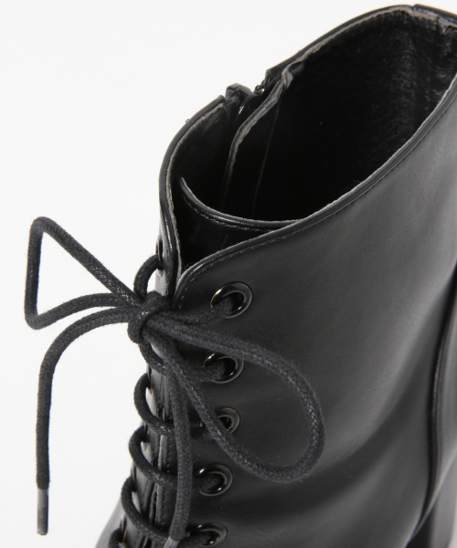 LOWRYS FARM(ローリーズファーム)の「レースUPヒールブーツ 851977(ブーツ・レディース・ブラック/ブラウン・MEDIUM/LARGE)」の16枚目の写真