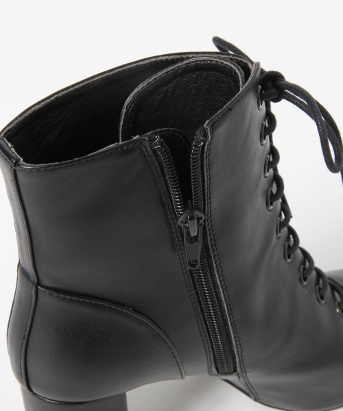 LOWRYS FARM(ローリーズファーム)の「レースUPヒールブーツ 851977(ブーツ・レディース・ブラック/ブラウン・MEDIUM/LARGE)」の17枚目の写真