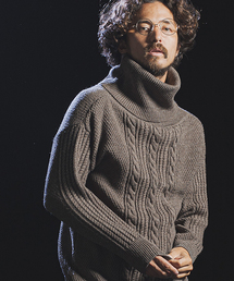 Jih Nunc | mn2020-ボリュームネックケーブルニットプルオーバー(ニット/セーター)