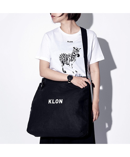 KLON（クローン）の「KLON CANVAS SHOULDER BLACK（ショルダーバッグ・レディース・ブラック・ONE SIZE）」の5枚目の写真