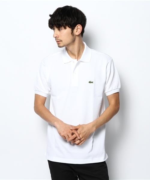 EDIFICE（エディフィス）の「◇フレンチラコステ L1212F（ポロシャツ・メンズ・ブラック/ホワイト/ネイビー/ブルー/ピンク・4/3/2）」の2枚目の写真