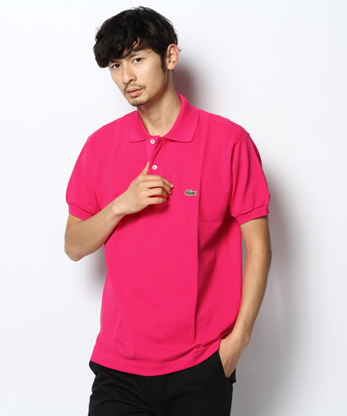 EDIFICE（エディフィス）の「◇フレンチラコステ L1212F（ポロシャツ・メンズ・ブラック/ホワイト/ネイビー/ブルー/ピンク・4/3/2）」の16枚目の写真