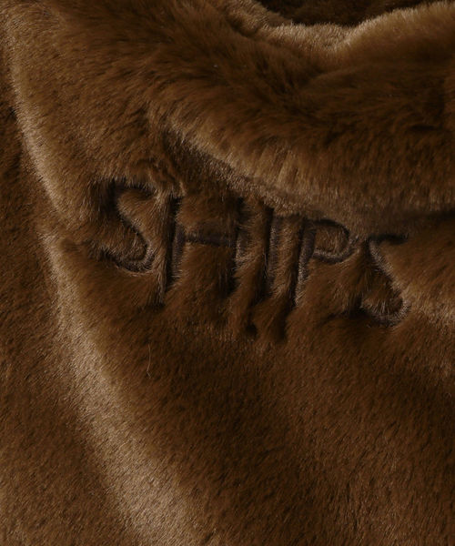 SHIPS（シップス）の「エコファートート（トートバッグ・レディース・ライトグレー/ベージュ/ブラウン・ONE SIZE）」の5枚目の写真