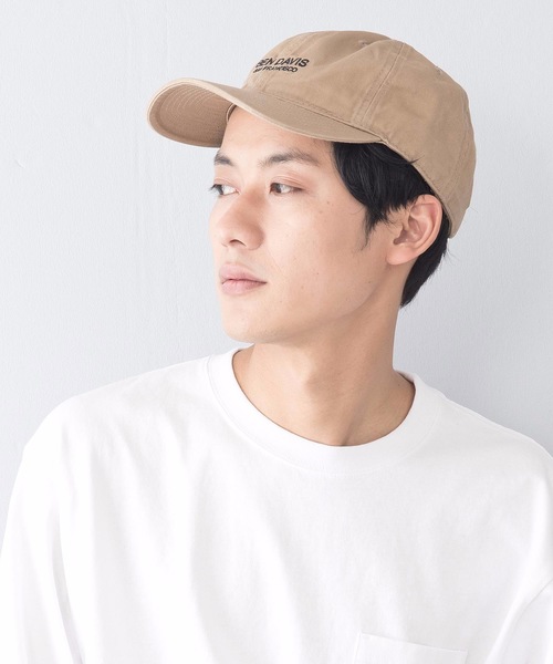 BEN DAVIS(ベンデイビス)の「【BEN DAVIS/ベンデイビス】ツイルキャップ BDW-9483 ローキャップ ブランドロゴ刺繍 ユニセックス(キャップ・メンズ・ブラック/ネイビー/ライトベージュ/ホワイト/カーキ・FREE)」の14枚目の写真