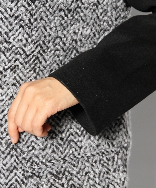 WEGO（ウィゴー）の「WEGO/バイカラーチェスターコート（チェスターコート・レディース・グレー系その他/その他1・FREE）」の11枚目の写真