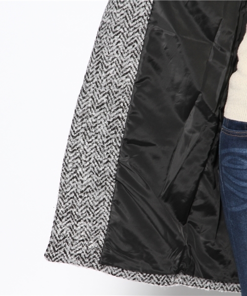 WEGO（ウィゴー）の「WEGO/バイカラーチェスターコート（チェスターコート・レディース・グレー系その他/その他1・FREE）」の13枚目の写真