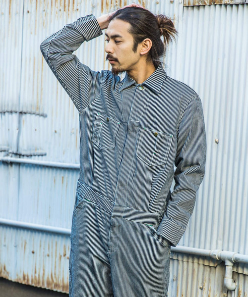 BIG SMITH デニム ツナギ オールインワン32 BIG SMITH/ビッグスミス デニムツナギ（BIG SMITH⁄ビッグスミス