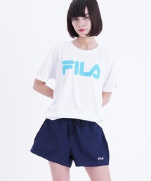 【FILA/フィラ】蛍光 ロゴプリント 半袖Tシャツ