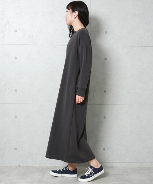 n'ee-ne（ネーネ）の「裏起毛キーネックワンピース（ワンピース・レディース・ブラック系その他/グレー系その他/ブラウン系その他/ベージュ系その他/ブラック系その他2/グレー系その他2/ブラウン系その他2/ベージュ系その他2・FREE）」の22枚目の写真