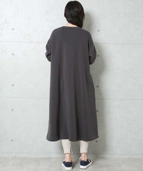 n'ee-ne（ネーネ）の「裏起毛キーネックワンピース（ワンピース・レディース・ブラック系その他/グレー系その他/ブラウン系その他/ベージュ系その他/ブラック系その他2/グレー系その他2/ブラウン系その他2/ベージュ系その他2・FREE）」の10枚目の写真