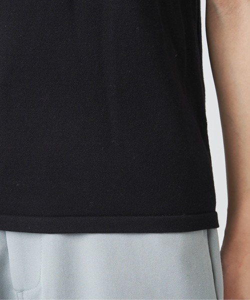 mystic(ミスティック)の「ハイネックノースリニット(ニット/セーター・レディース・ブラック/ベージュ/ラベンダー・FREE)」の8枚目の写真